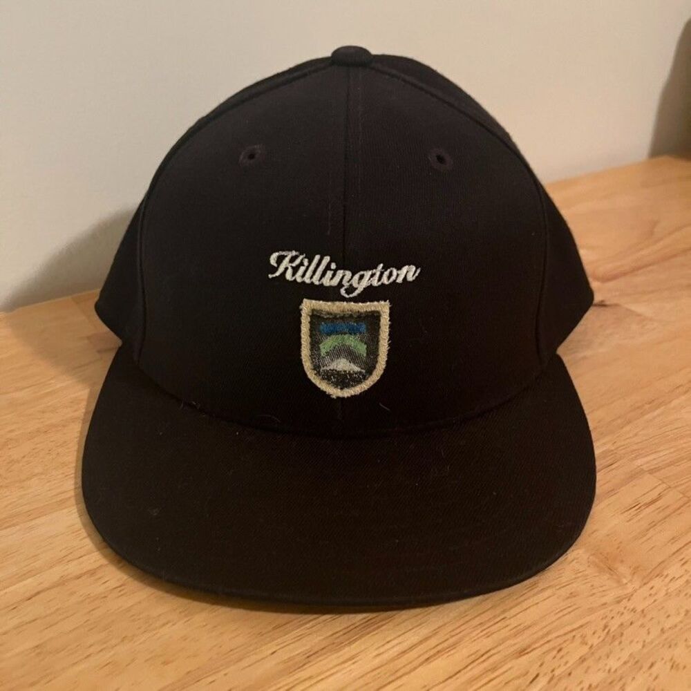 Vintage Killington Vermont VT Ski Snowboard Fitted Hat Flexfit 6 7/8 - 7 1/4